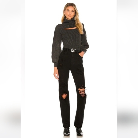 We The Free Denim - We The Free CRVY Straight Shooter Distressed Jeans